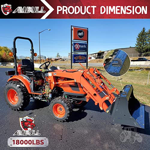 Ambull 4 Pack 3/8" Forged Clevis Grab Chain Hooks, Heavy Duty Forged Grade 70 Grade Utility Hook Weldable For Trailer Truck, Rigging, Car, Suv, Rv, Utv, Tractors Loader Bucket-18000 Lbs Capacity #TOP4