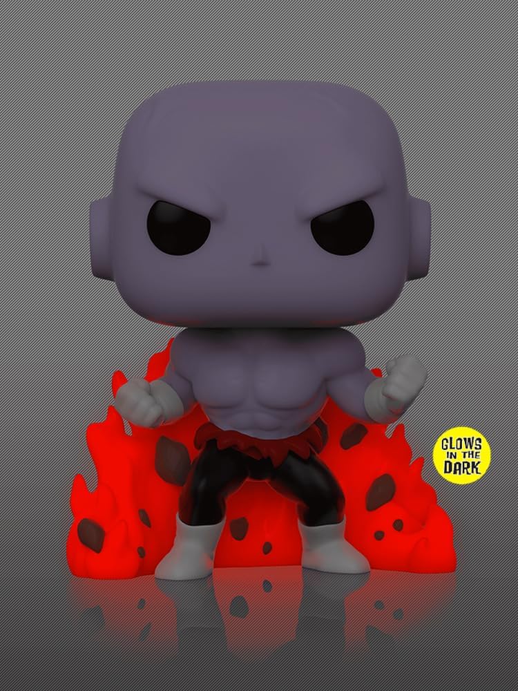 Epic Collectibles Pop Anime: Dragonball Super - Jiren (Glows in The Dark) Exclusive Vinyl Figure Bundled with Box Protector Compatible for Funko