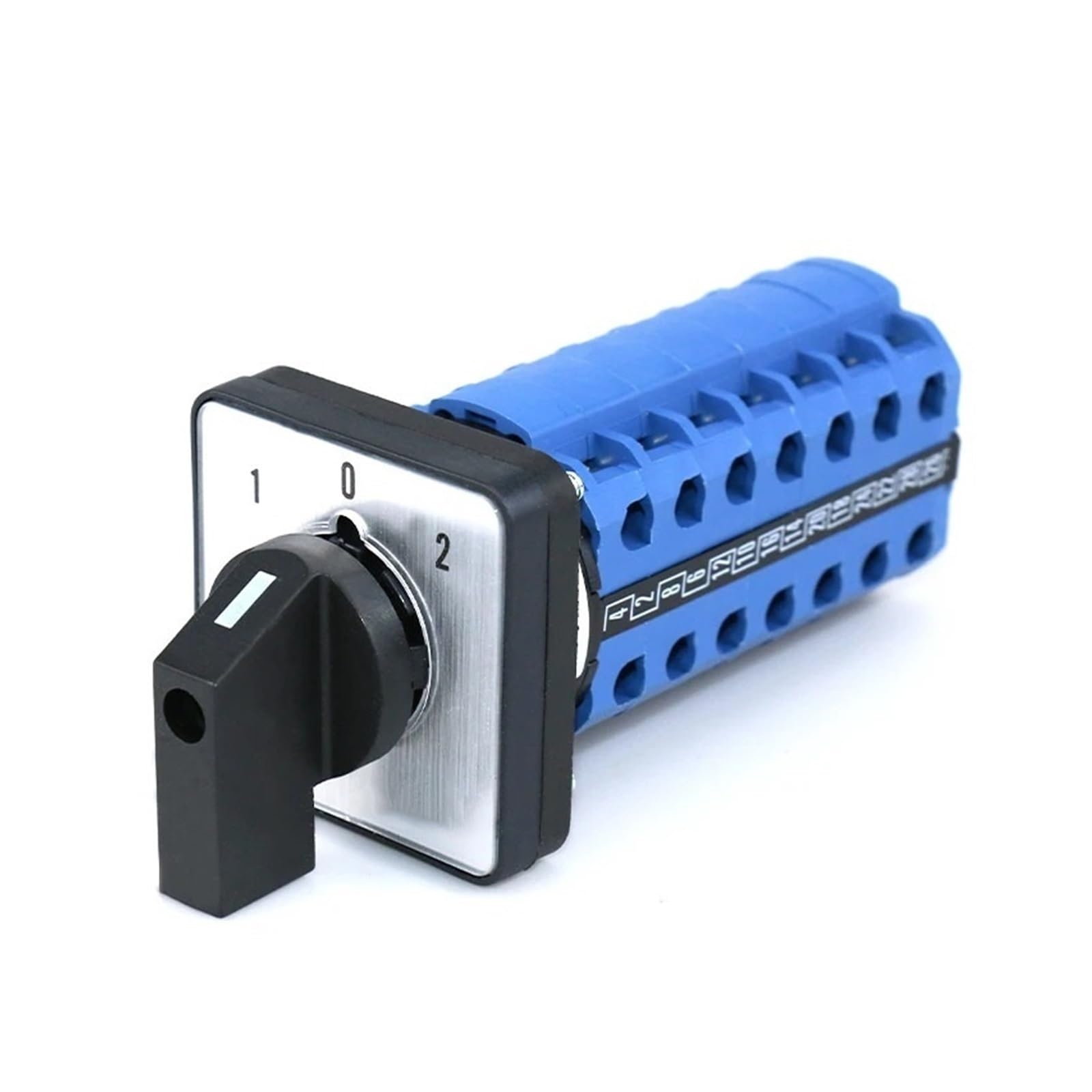 SZW26/LW26-20 7 Fasi 28 terminali 3 Posizioni 20A 660V 64X64 48X48 mm Selettore di commutazione Elettrico con Montaggio a Pannello(1 0 2 64X64mm)