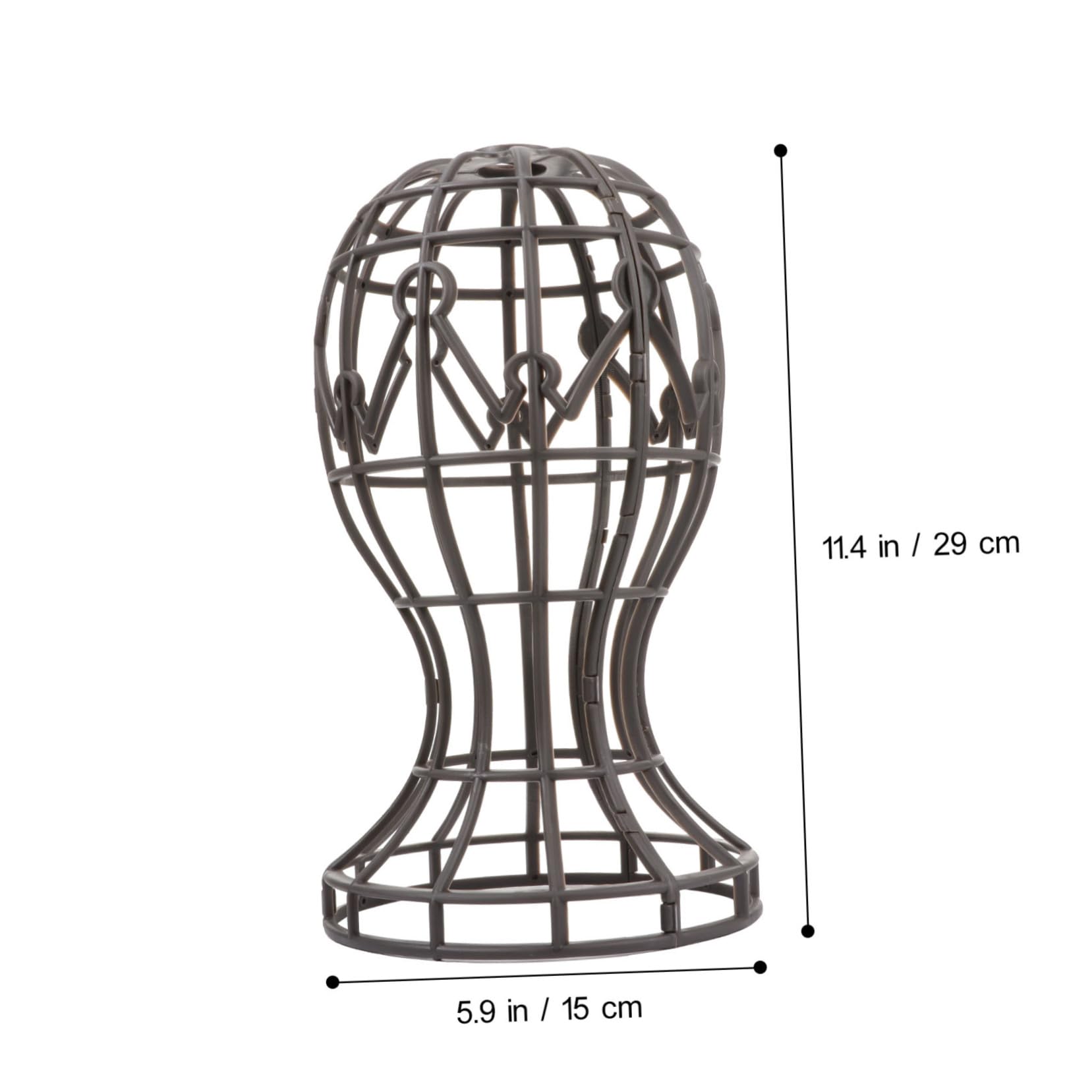 NOLITOY 2pcs Wig Holder Styling Stand Tripod Head for Display Hair Mannequin Head