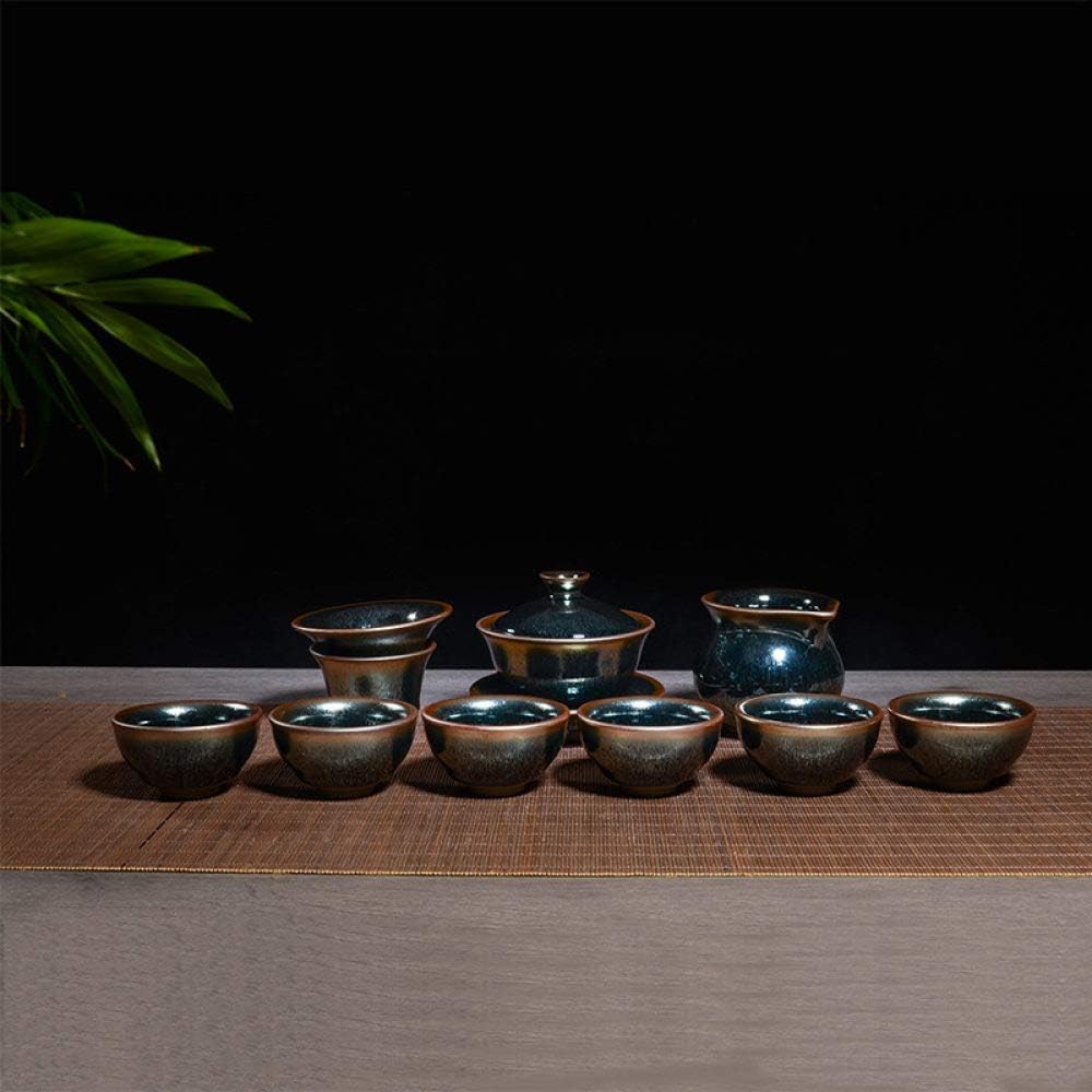 Amazon.co.jp: 茶器 中国製 6点セット 磁器 手作百花建盏 セット 