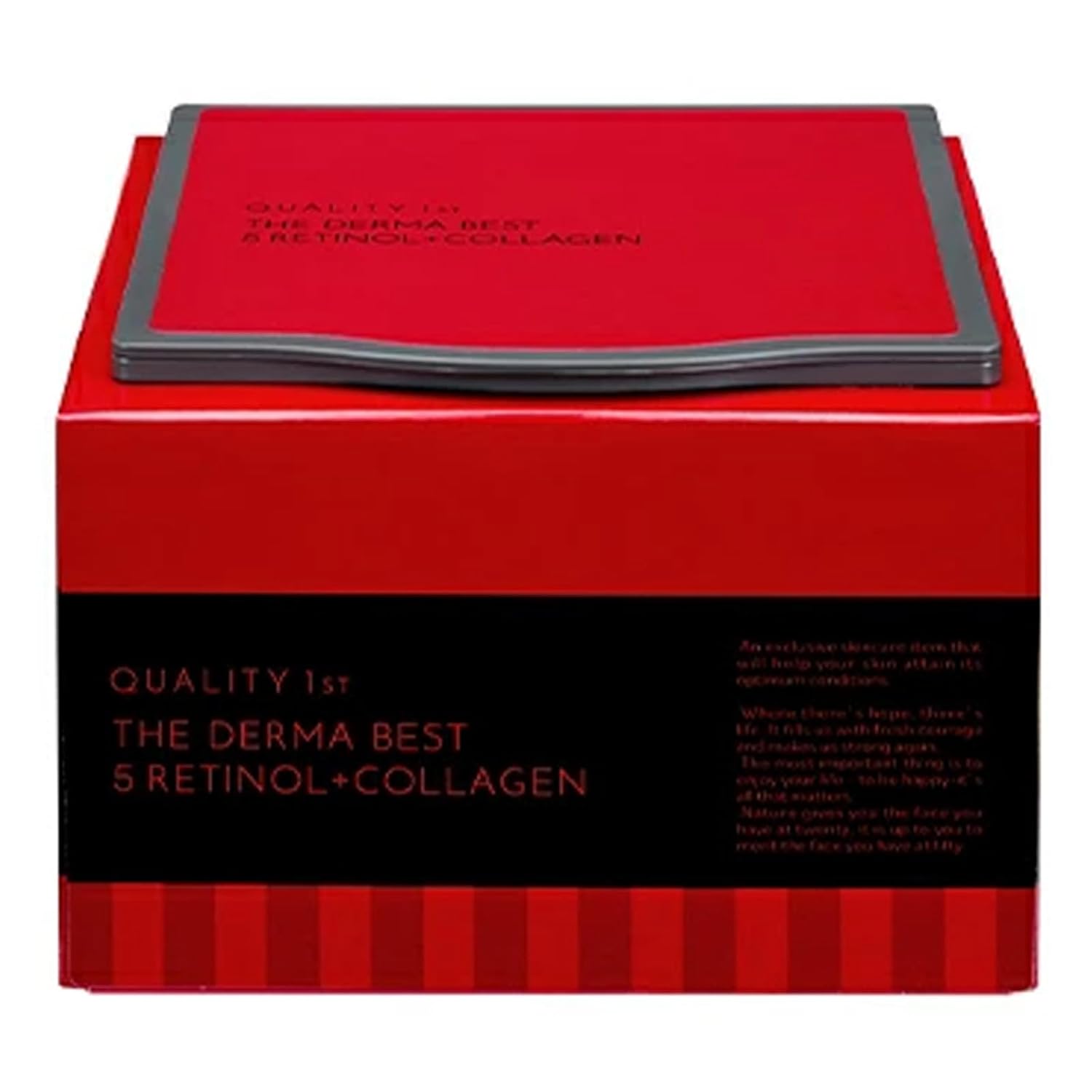 QUALITY 1st Collagen Face Mask Skin Care 20 Sheet, 3 Minutes Hydrating Face Mask for Women, Natural Sheet Mask & Organic Facial Masks, Japanese Face Masks Skincare, DERMA BEST 5 RETINOL + COLLAGEN