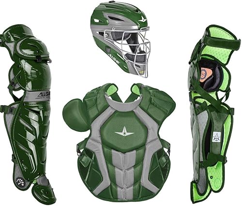 Miniatura 6 de All-Star System7 Axis NOCSAE Juego de atrapas-béisbol de dos tonos para adultos