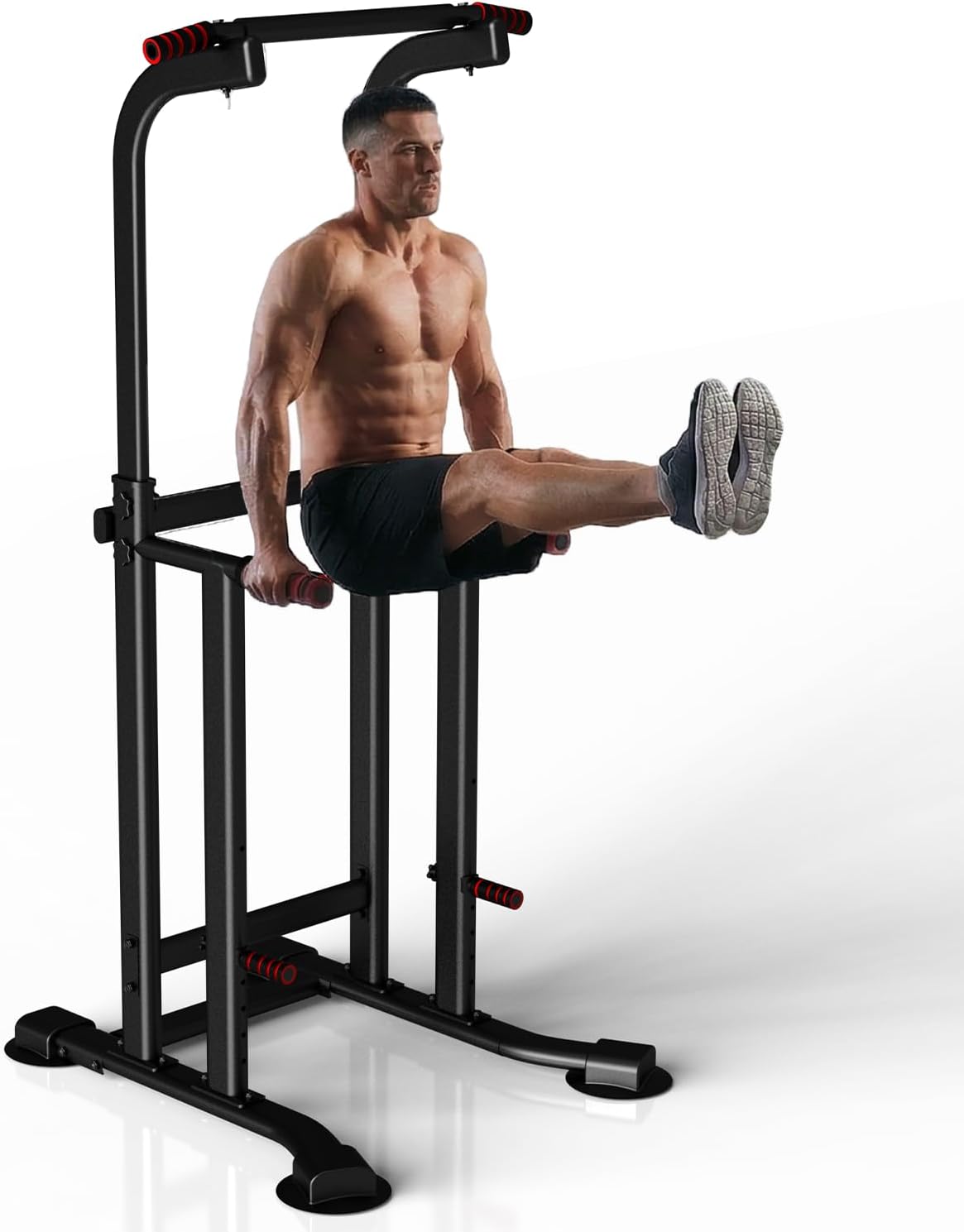 Pull Up Bar Dip Bar Power Tower Free Standing Home Gym Workout Equipment 450 LBS Weight Capacity