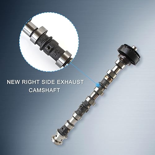 Miniatura 6 de 5184378AG 5184378AF Nuevo árbol de levas de escape lateral derecho para 2011-2020 Grand Cherokee Wrangler 3.6L, para Durango Journey Challenger