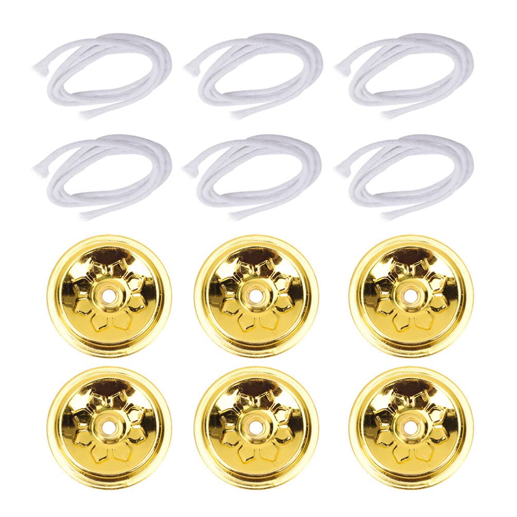 Set de 6 Mechas Flotantes para Lámparas de Aceite COHEALI miniatura 7