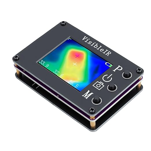 Portable Thermal Imager 1.8In TFT | Dual Sight IR Camera for Home Inspection -40C to 300C miniatura 2