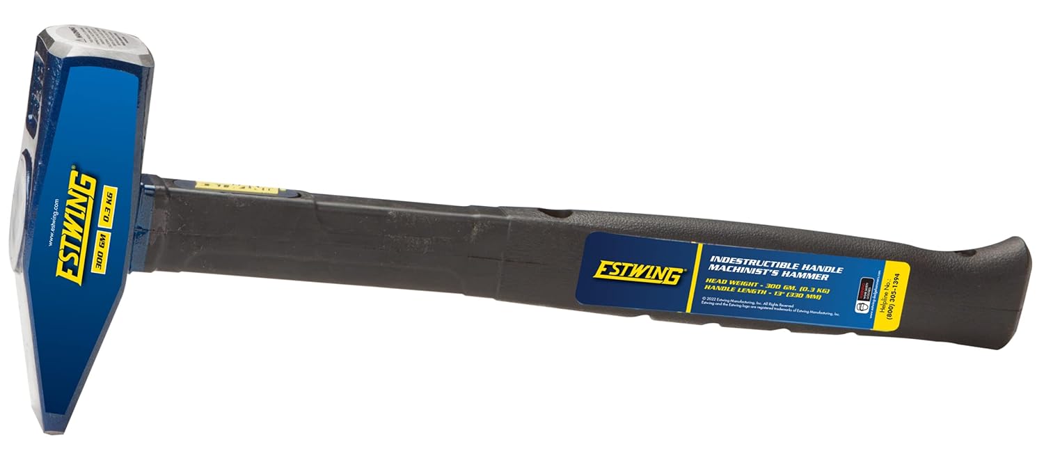 Estwing 0.66 lb. Head, 13" Length Indestructible Handle Machinist Hammer