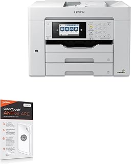 BoxWave Screen Protector Compatible With Epson WorkForce EC-C7000 - ClearTouch Anti-Glare (2-Pack), Anti-Fingerprint Matte Film Skin