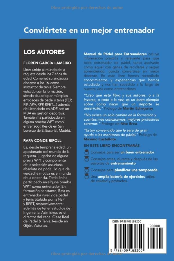 MANUAL DE PÁDEL PARA ENTRENADORES [a color]: Conviértete en un mejor entrenador