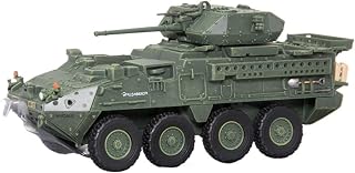 XIYUEYING Maqueta Vehículo Blindado De Infantería Stryker M1296 Estadounidense, Escala 1/72, Dragon 63006, Modelo De Plástico Dragoon, Tanques Militares