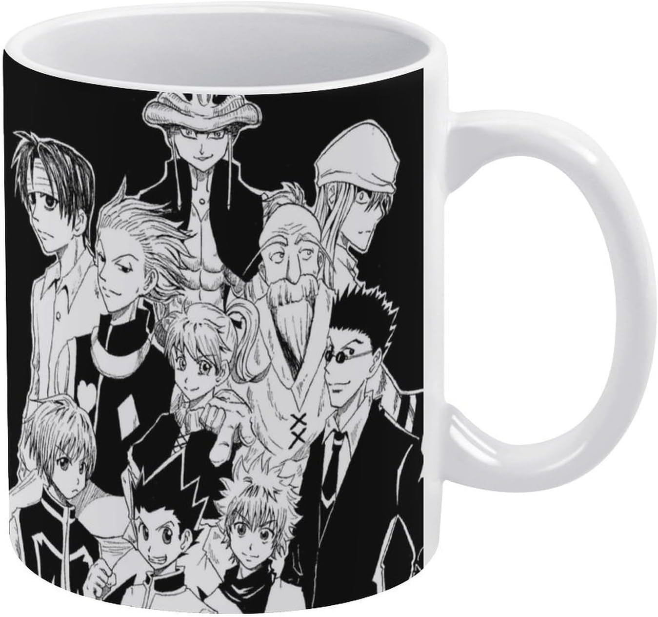 ハンター×ハンター マグカップ コップ 瀬戸物 セラミック 飲み物用 アニメ ゲーム 推し キャラ 誕生日 クリスマス プレゼント 記念品 ゲーム カフェ・オフィス・家用