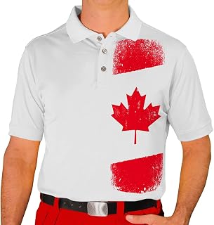 Mens Homeland Micro Polyester Golf Polo Shirt