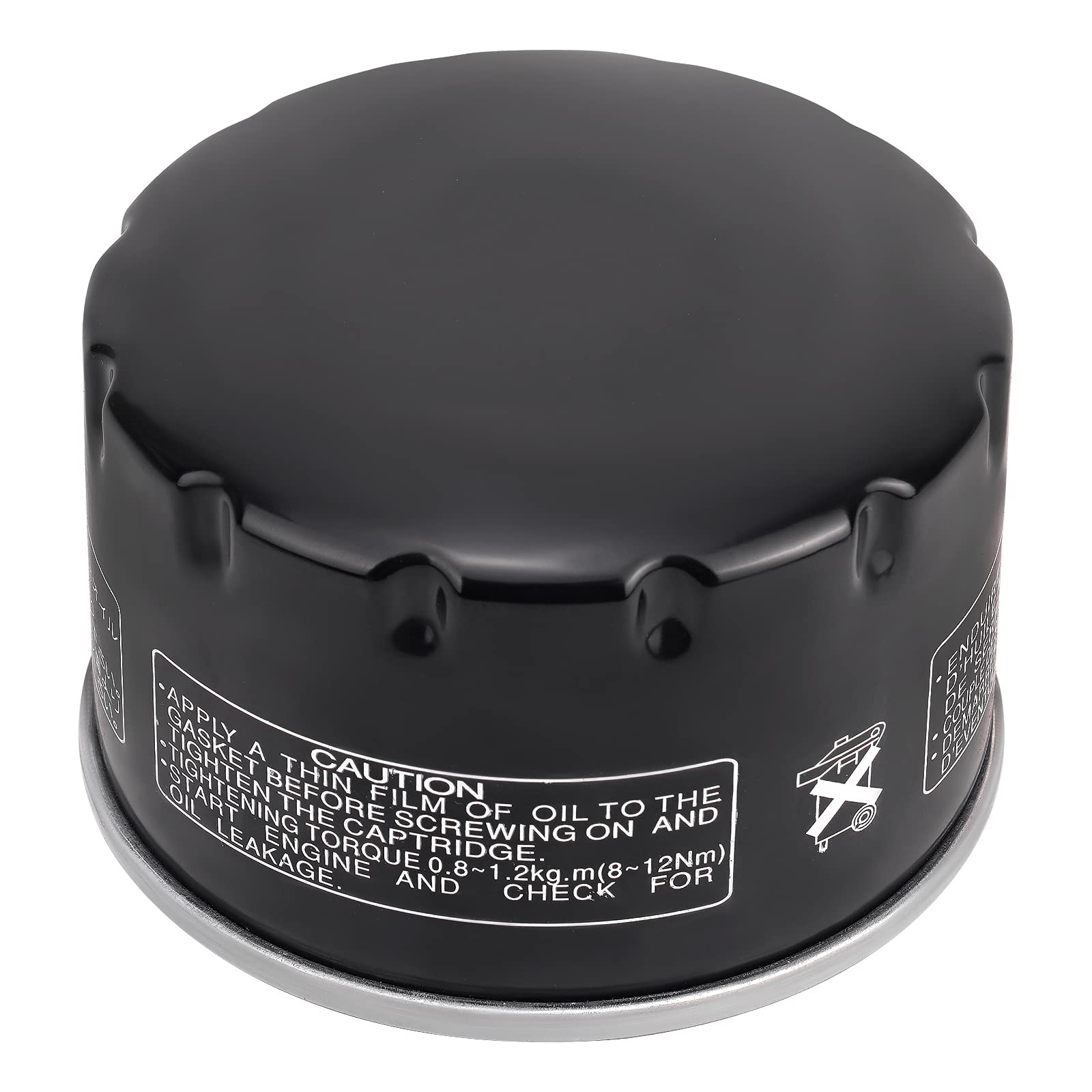 2x AHL Ölfilter Schwarz Für BMW K1200LT (1998–2005) – Hochwertiger Synthetikfilter