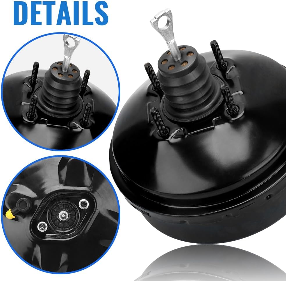 HARUMA 54-74821 Vacuum Power Brake Booster for Buick Rainier 2004-2005, for Chevy SSR 2003-2006, Trailblazer 2002-2005, for GMC Envoy, for Olds, for Saab, for Isuzu, 5474821,18047694, 8180444440