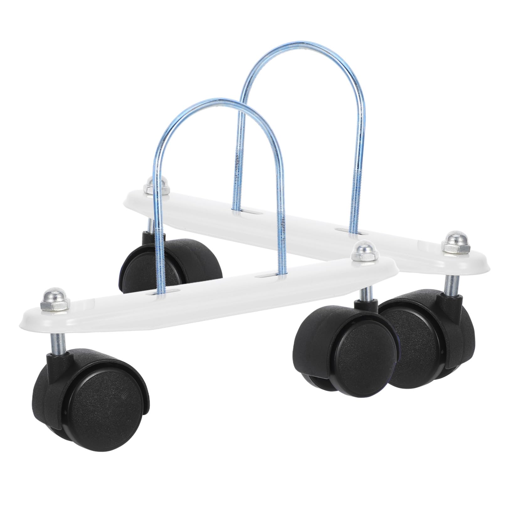 Didiseaon Mobile Pulley Brackets for Oil Filled Heater with Stable Non-slip Base and Flexible Swivel Casters Wear-resistant Replacement Parts for Radiator and Patio Gas Heaters