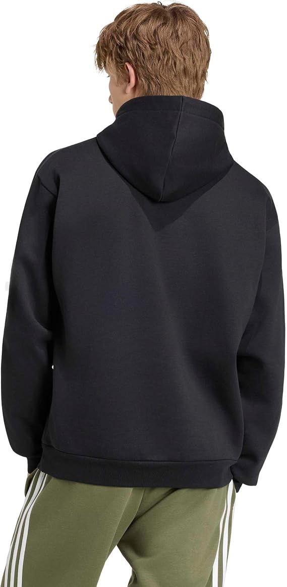 adidas Men's Essentials 3-stripes Fleece Hoodie Hooded Sweatshirt (pack of 1)