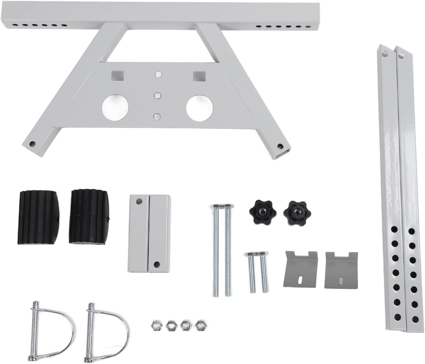 Pilipane Ladder Stabilizer Steel Highly Compatible Safe Stable Ladder Standoff for Home Daily Use Wall Ladder Standoff Wing Span Ladder Standoff Durable Steel Ladder Stabilizer for