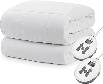 Sunbeam Premium Quilted Electric Heated Mattress Pad - Thumbnail 3