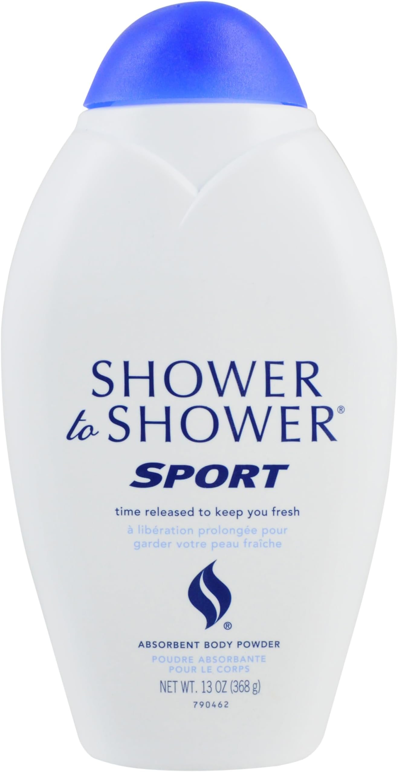 Sport Body Powder for Men & Women, Talc Free, Sweat Absorbing, Prevents Chafing & Odor, Deodorizing All Over Body Powder for Long Lasting Freshness, 13 OZ
