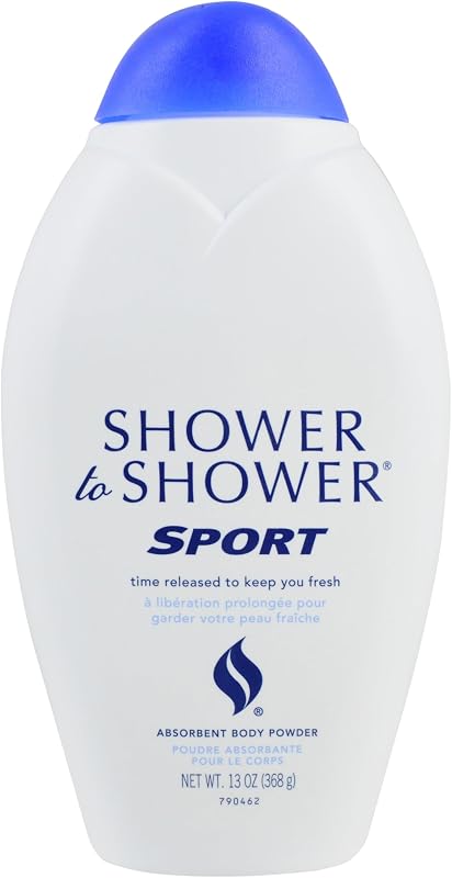 Shower To Shower Sport Pó Corporal sem Talco, 368 g