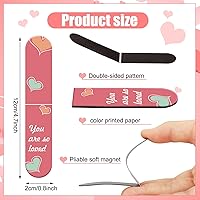 Vista 3 de Outus Marcadores magnéticos con citas inspiradoras, marcadores de página con imán, clips de página positivos para estudiantes, profesores