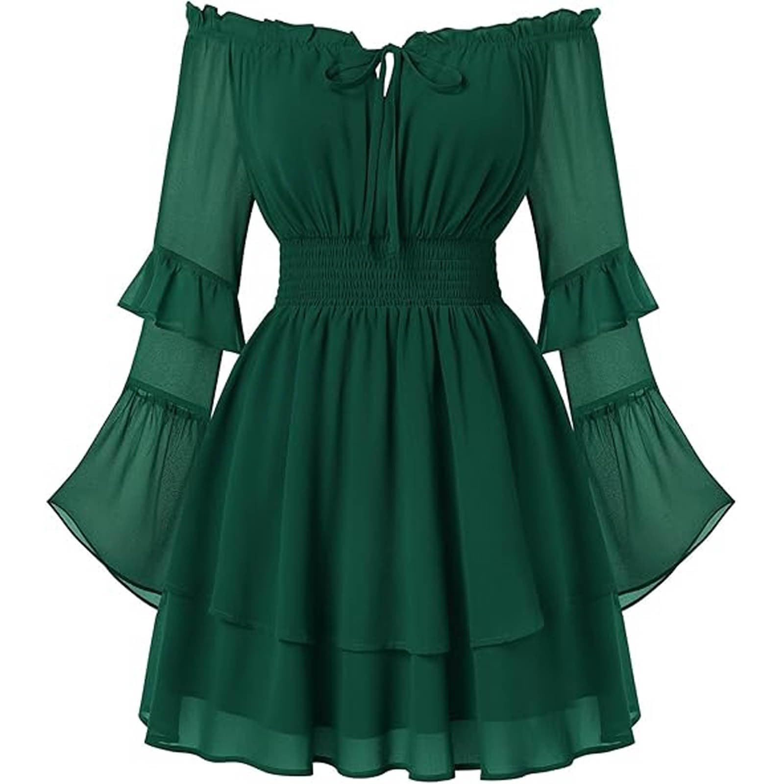 Générique Robe Blanche Femme Chic Et Elegant, Robe Automne Femme