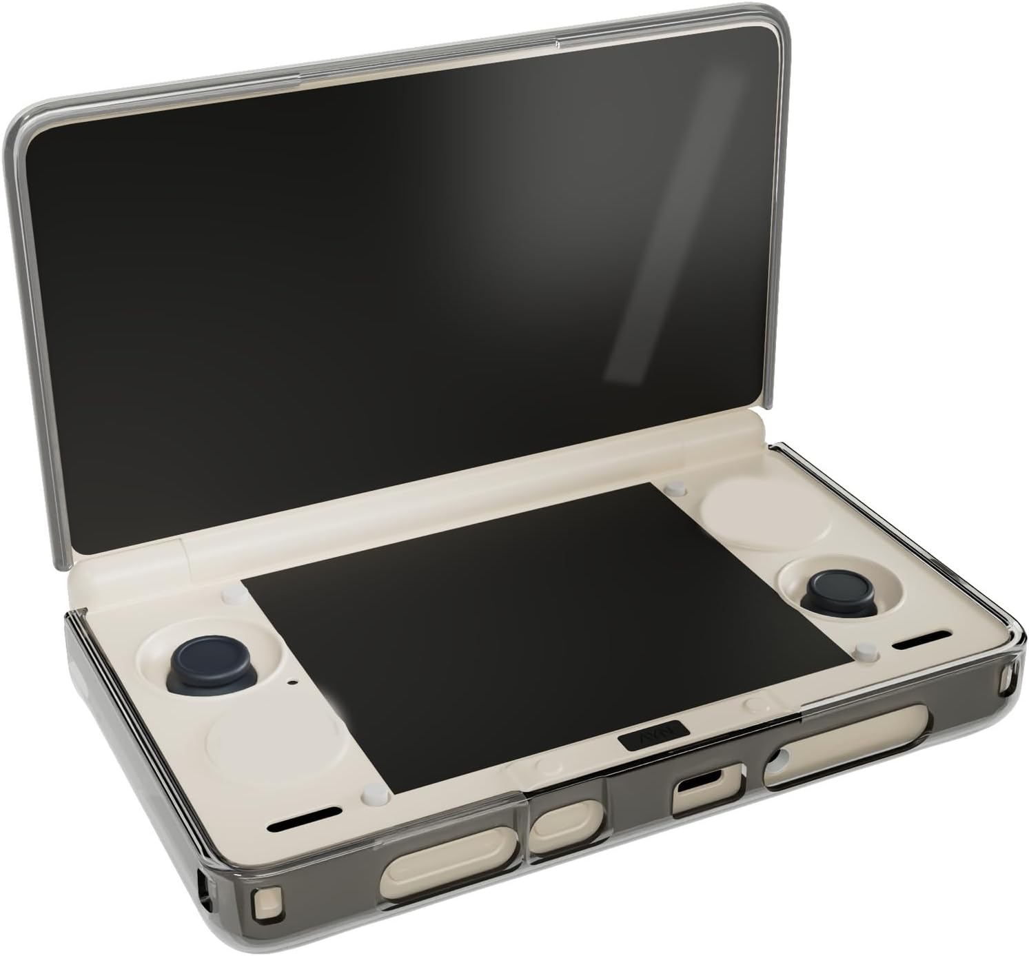 Screen Guard Console Shell for Ayn Gaming, Transparent Black image 2