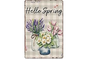 Appealing Metal Easter Signs for Spring Decoration and Home Accents