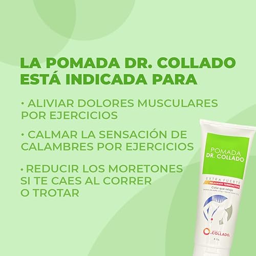 Pomada Dr Collado Extra Fuerte Termoactivo Relajante 8 Oz