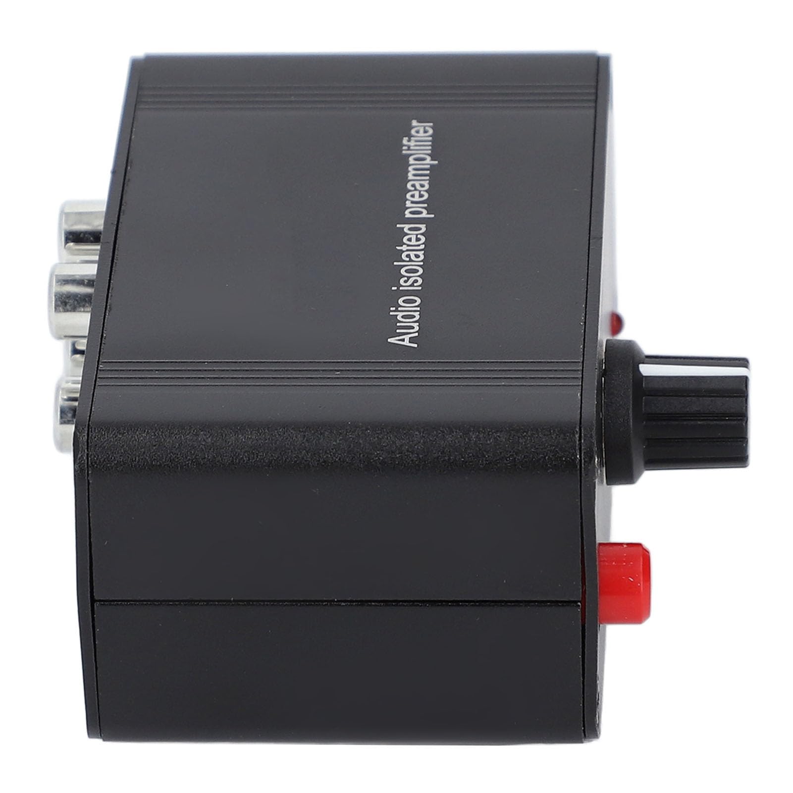 KIMISS Preamplificador de de Doble Canal con Ganancia de 20 DB - Amplificador de Aislamiento NE5532 para Uso Doméstico y de Estudio, Entrada y Salida de 3,5 Mm