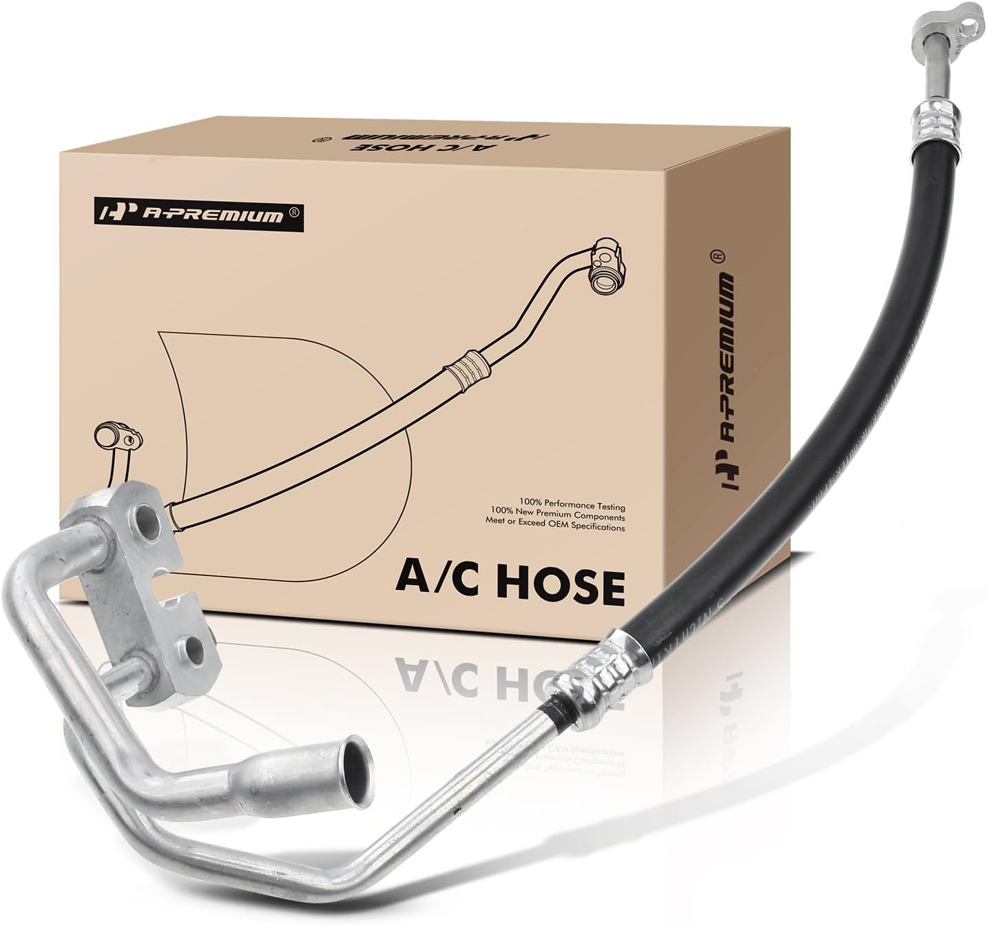 A-Premium A/C Suction Hose & Discharge Line Hose Assembly Compatible with Ford Ranger & Mazda B2300, 2001-2009, 2.3L