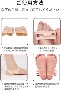 Amazon | [SXEOKNFD] 3組扁平足サポーターウォークフリー足裏健康