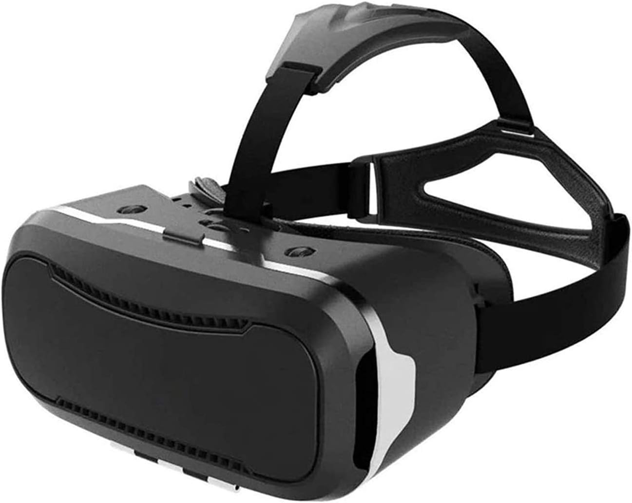 Smart VR Glasses - Universal Virtual Reality Goggles - No Remote Play Your Best Mobile Games 360 Movies with Soft