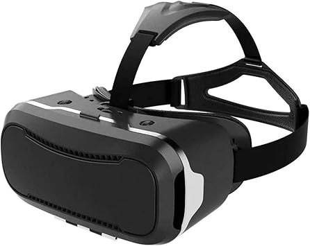 Smart VR Glasses - Universal Virtual Reality Goggles - No Remote Play Your Best Mobile Games 360 Movies with Soft