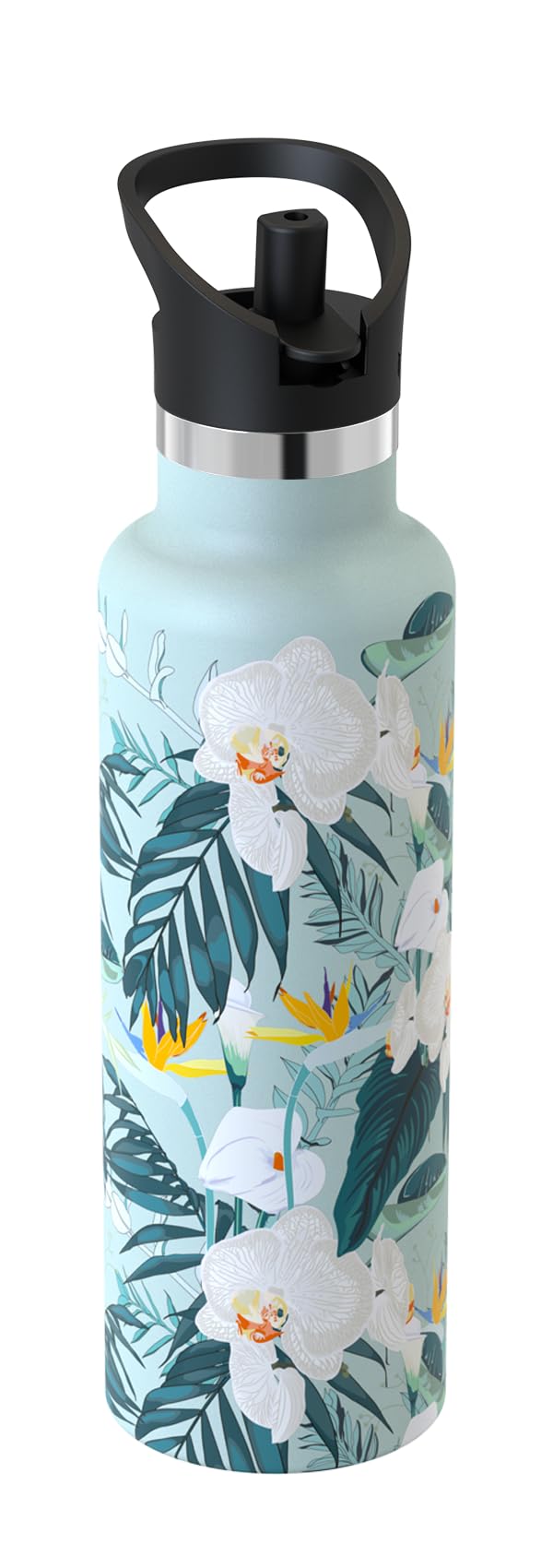 Super Sparrow Borraccia Termica, Acciaio Inox Bottiglia Termica - 350ml, 500ml, 750ml, 1L - Senza BPA Borracce, Borraccia Bambini per Scuola, Sport, Campeggio, Yoga, Palestra, Ciclismo