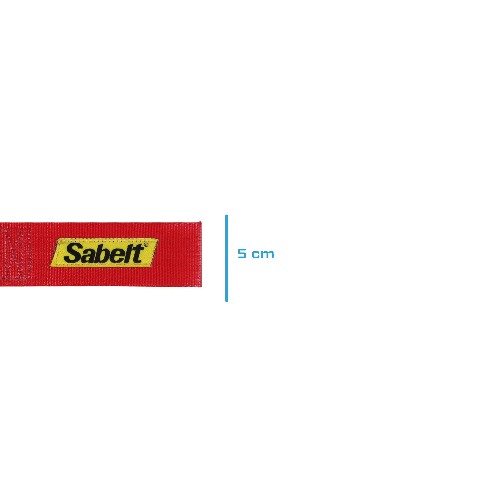 Sabelt SBCCAC0027 Cinghia di traino 2.9 Tonelate di carica massima, rosso
