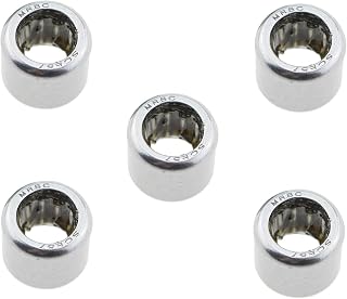 5pcs SCE57 Needle Roller Bearings, Drawn Cup Open End, Bearing Steel P0 Stamped Outer Ring Needle Roller Bearing TN Engineering Plastic Cage Bearing