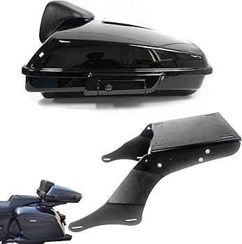 Amazon.com: Black Lock Razor Tour Pack Pak & Trunk Luggage Rack