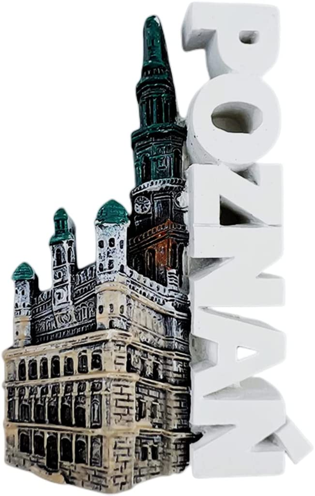 Poznan Poland Magnet Fridge Refrigerator Magnet Decoration Sticker Souvenir Resin Crafts Kitchen Whiteboard