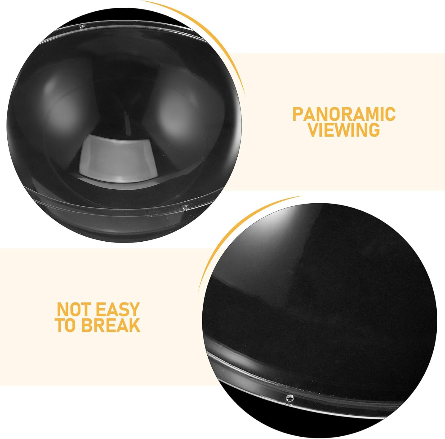 Generic Acrylic Dome Clear Pet Cat Bubble Window Capsule Space Cover Transparent Furniture Replacement for Nest Bed Hammock Perch (Cat Tree Not Included)