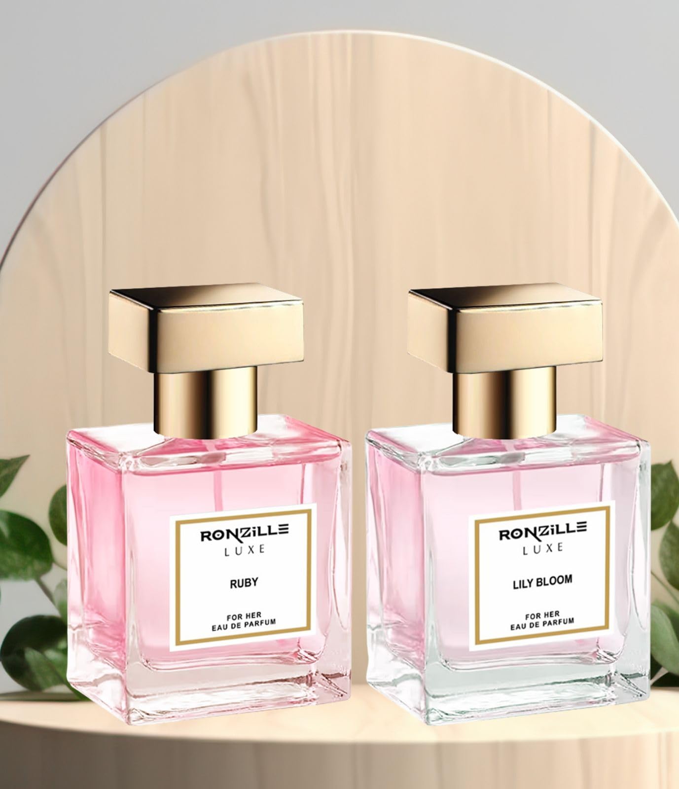 RONZILLE Eau De Perfume Set of 2-60 ml (Lily Bloom,Ruby)-picture-11