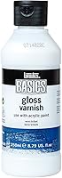 Vista 2 de Liquitex BASICS - Barniz brillante, botella de 250 ml (8.4 oz)