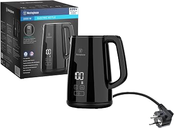 220 volts Kettle -Double Wall-Variable Temperature kettle - Stainless steel interior and cool touch exterior 1.7 LIter 220v 240 volt NOT FOR USE IN USA