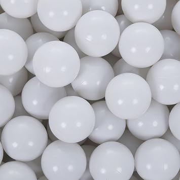 Ball Pit Balls - 2.75inches Plastic Phthalate & BPA Free Balls Crush Proof Stress Balls Swim Pit Fun Toy with Storage Bag for Baby Playhouse Birthday Party DecorationPack of 50