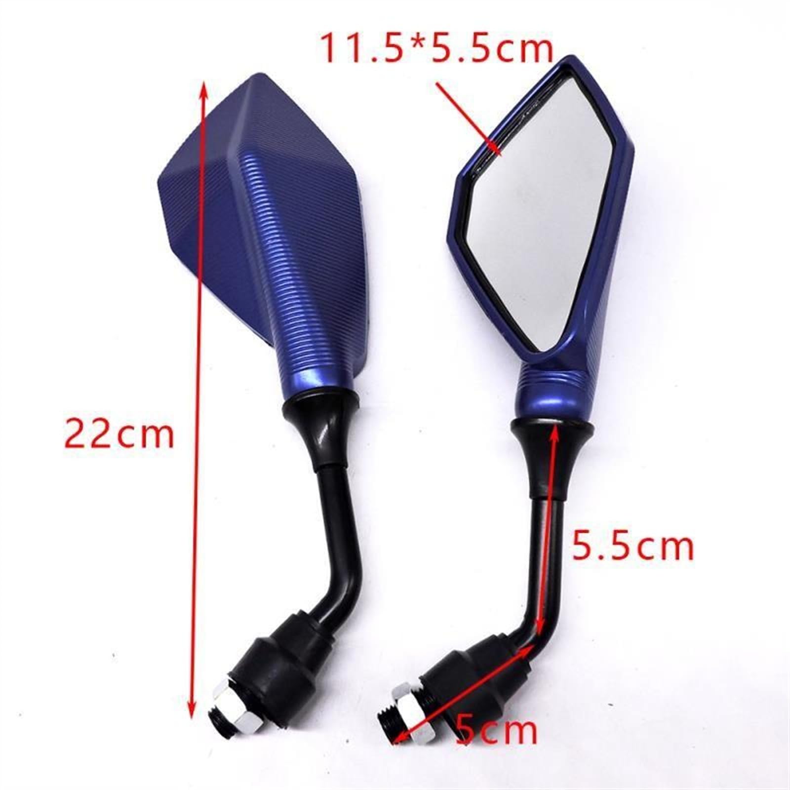 Specchietto Laterale Per Moto Vite Da 10 Mm Manubrio Per Per Bicicletta Parti Di Ricambio Per Specchietti Retrovisori Specchietto Retrovisore Moto