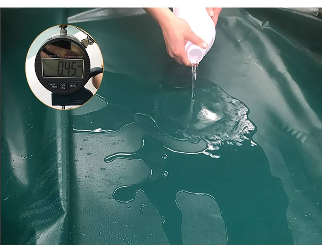 Plane Dicker PVC Poncho Regenfester Wasserdichter Sonnenschutz 530 / ㎡ (Größe: 2x1,5 m)