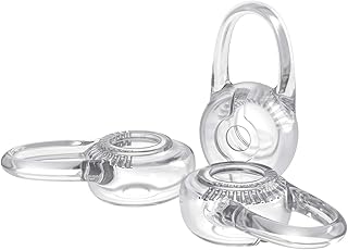 Wiki VALLEY Auricolari per Plantronics Voyager Edge V3200 V3240 V3280 Wireless Headset Kit Auricolari Gels-Piccole Dimensioni
