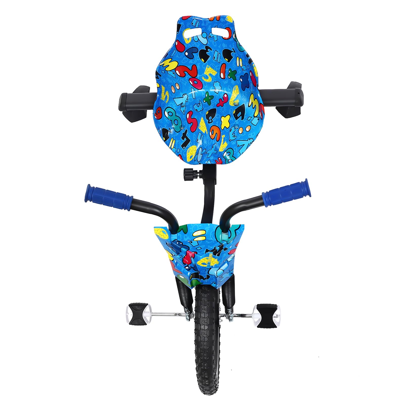 Monopattino per bambini a 360 gradi, 4 lunghezze regolabili, Crazy Cart per bambini, Go Kart Drift Trike, distanza larga 26 pollici, ruota anteriore 40 cm, portata 80 kg, per auto a partire dai 6 anni