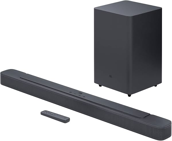 Barra de sonido JBL BAR21DBMK2 Bar 2.1 Deep Bass MK2 con subwoofer inalámbrico de 6.5 pulgadas